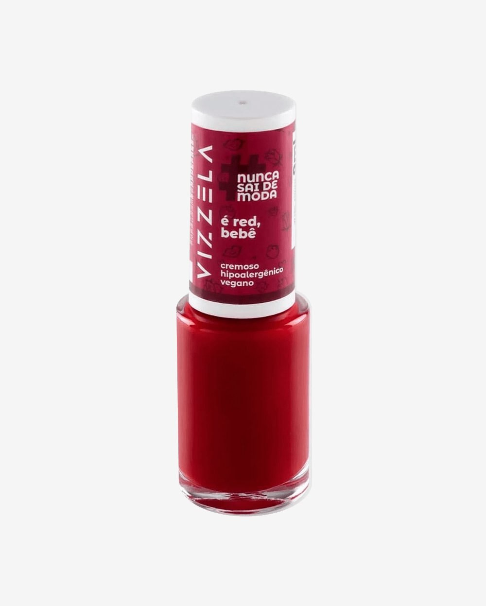 Vizzela #Nunca Sai De Moda "é red, bebê" - Esmalte 9ml | Riachuelo (BR)