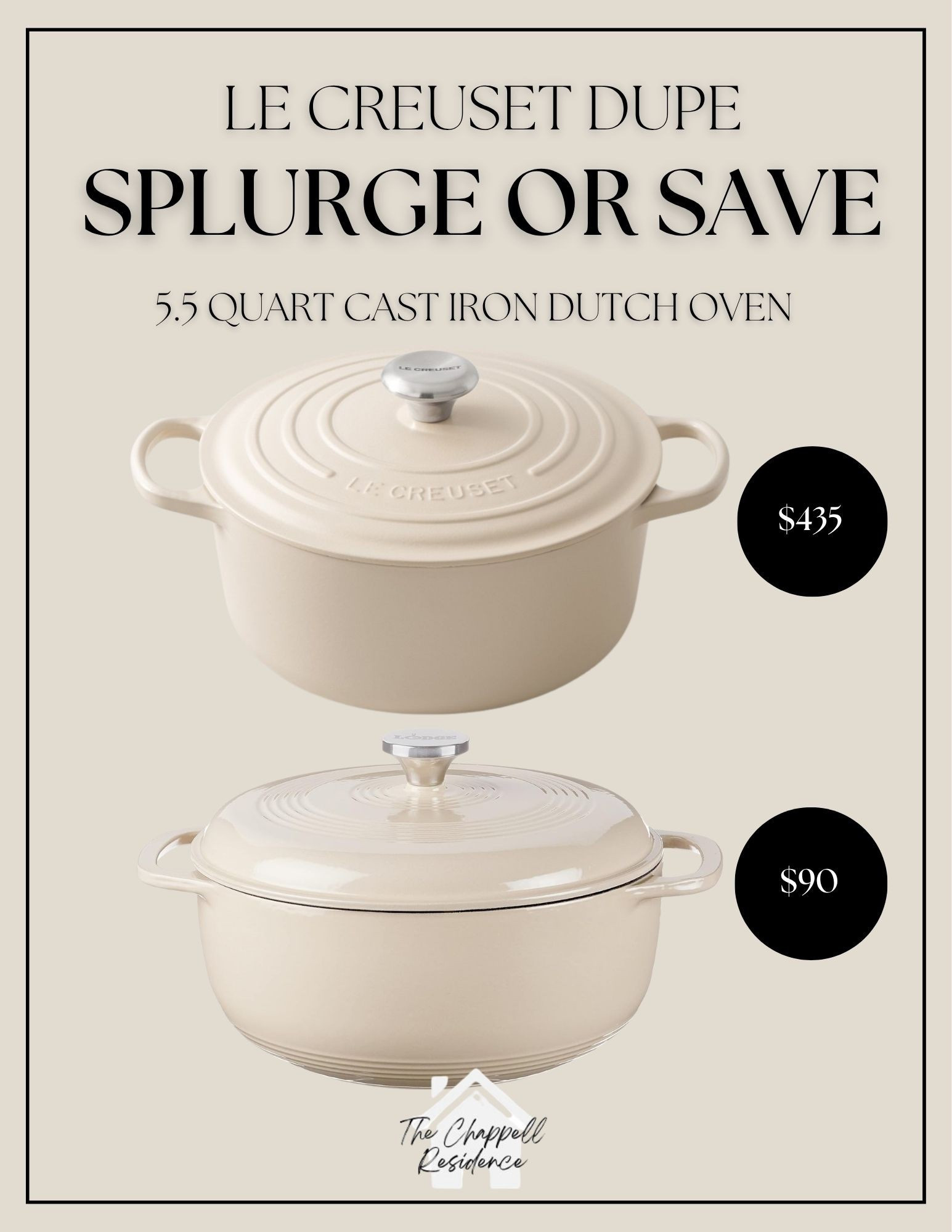 Le Creuset 5.5 Quart Cast Iron Dutch Oven Dupe

#LTKSaleAlert #LTKHome #LTKU