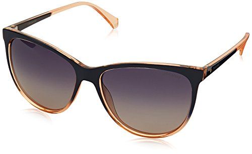 Polaroid Sunglasses Women's PLD 4058/s Polarized Round Sunglasses Blue 57 mm | Amazon (US)