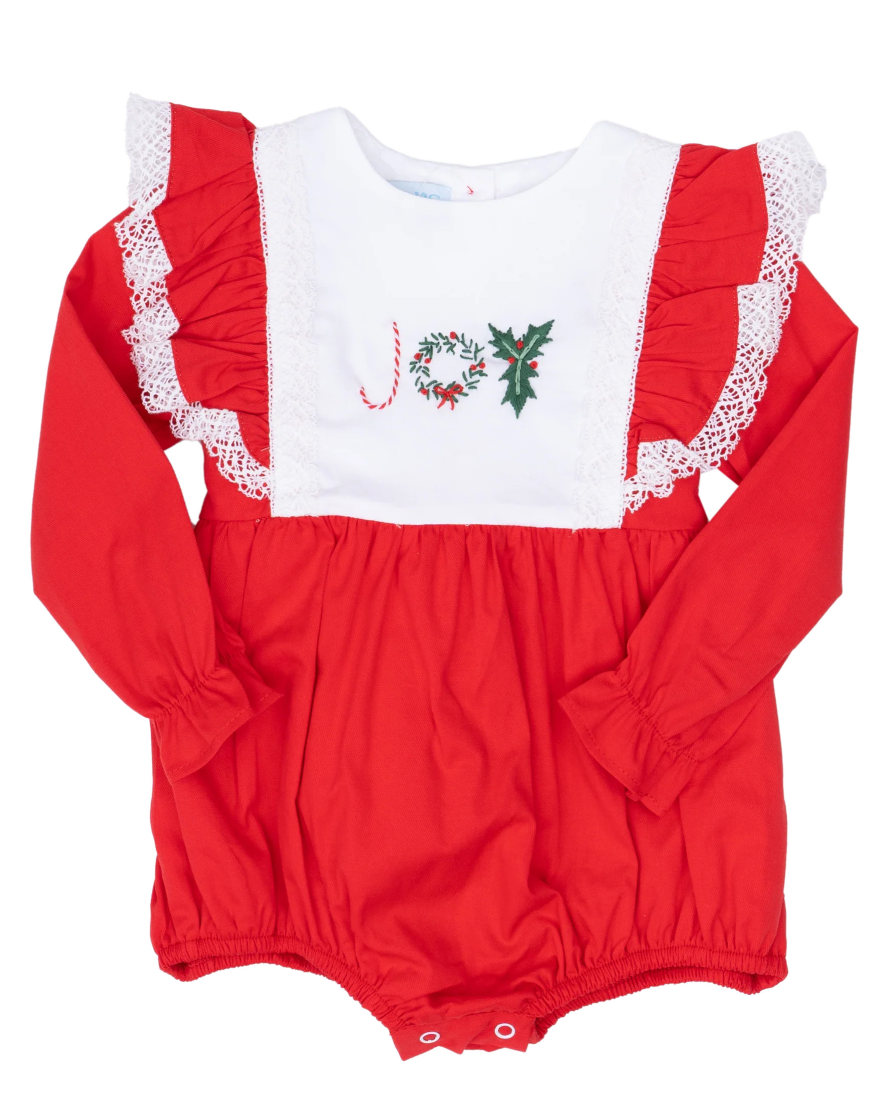 Joy Red Pique Bubble | The Oaks Apparel Company