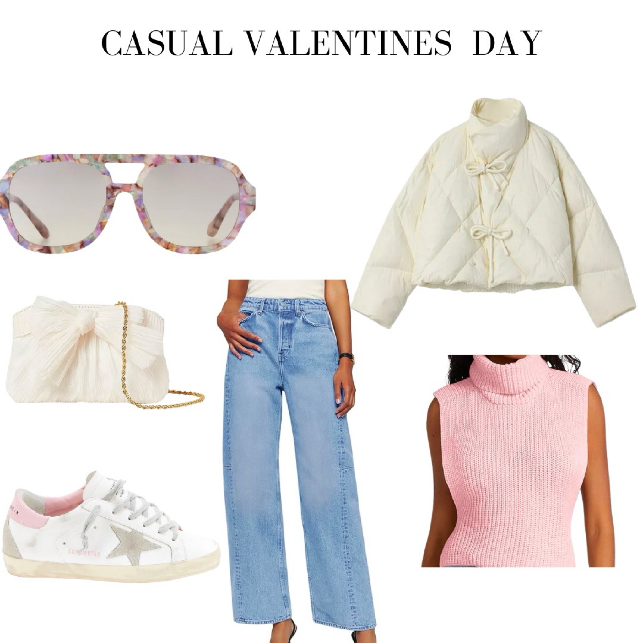 Who said a casual outfit had to be boring? This girly valentines day outfit is perfect for errands running, or lunch with the girls🩷
#LTKvalentines #LTKgirly

#LTKtravel #LTKshoecrush #LTKfindsunder100