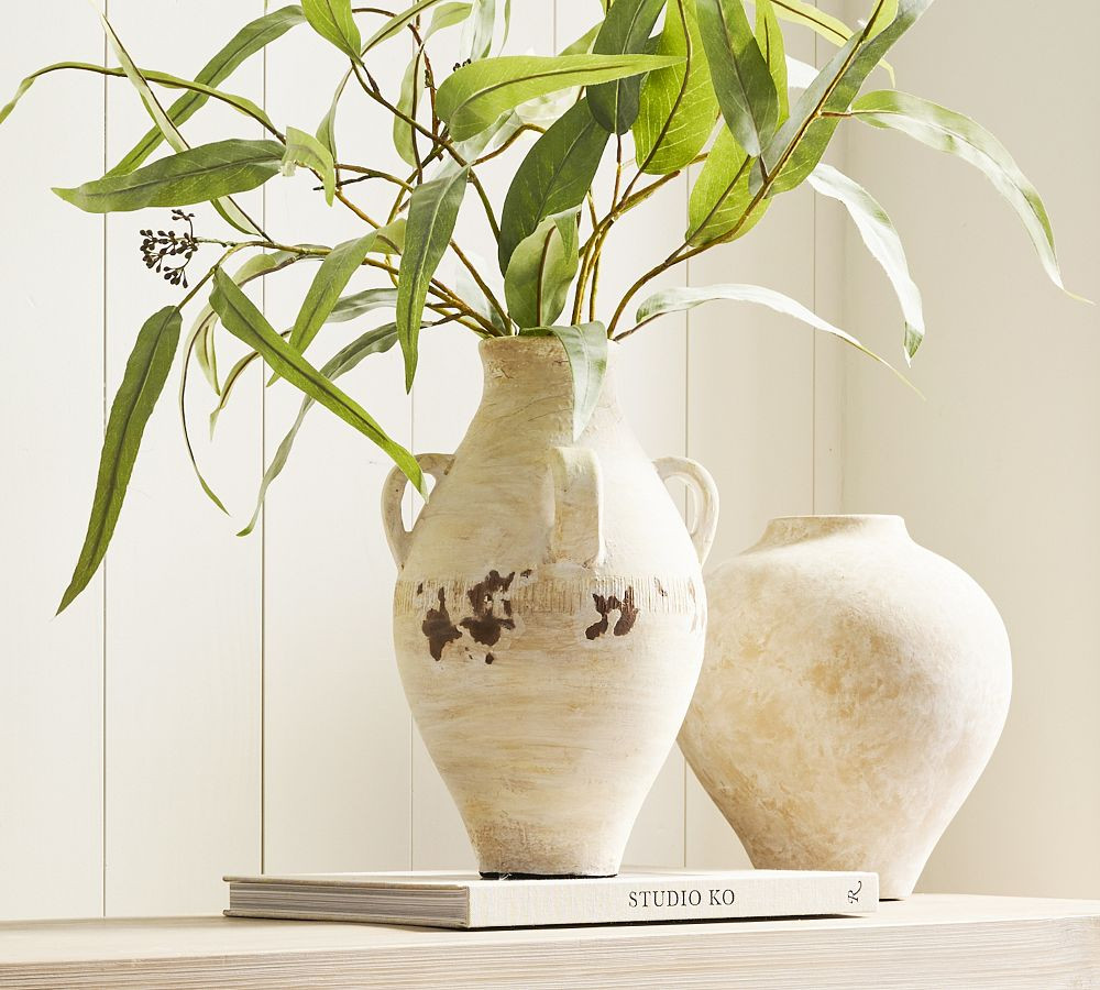 Artisan Handcrafted Terracotta Vase | Pottery Barn (US)