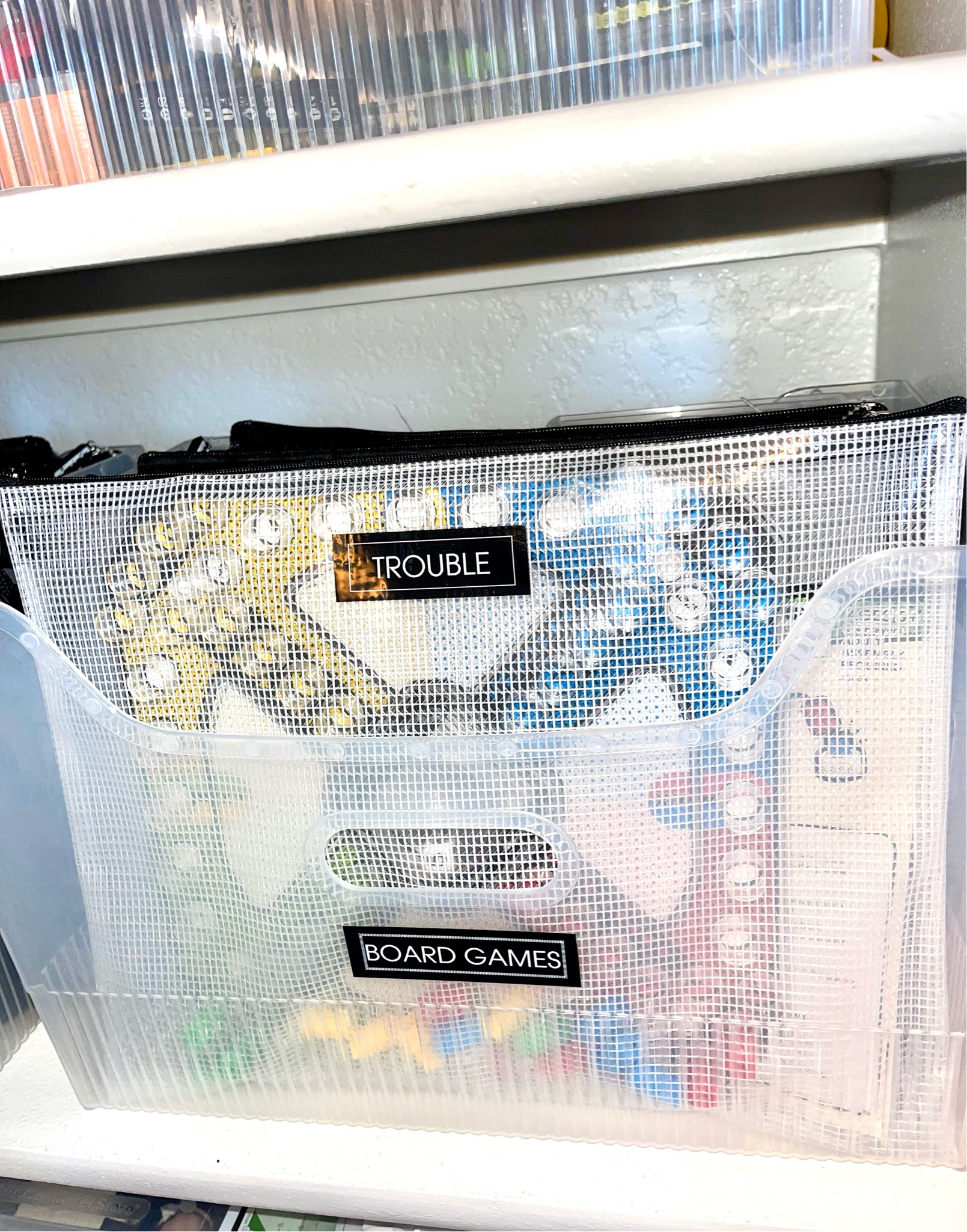 Board game HACK! Tired of broken boxes of all sizes that don’t fit quite right! Check out the products below for an easy hack to make game storage simple and easy! 

#LTKunder50 

#LTKhome #LTKfamily