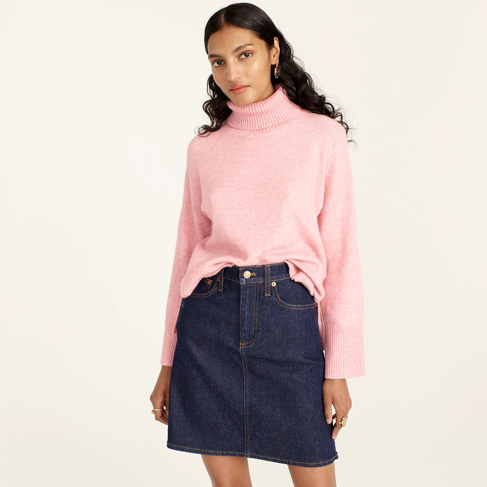Turtleneck sweater in Supersoft yarn | J. Crew US
