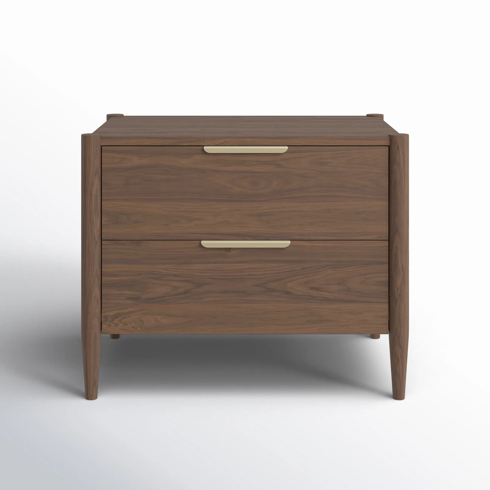 Reece 30" 2 Drawer Wood Nightstand | Joss & Main