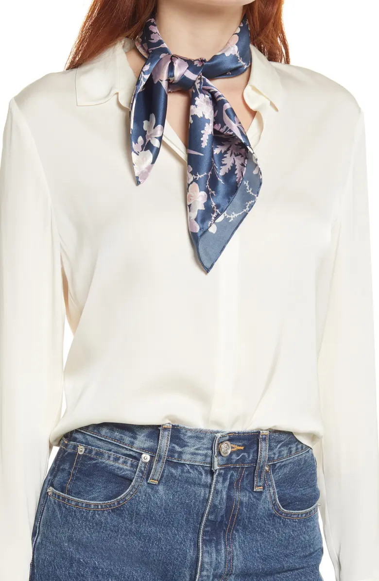 Nordstrom Silk Square Scarf | Nordstrom | Nordstrom