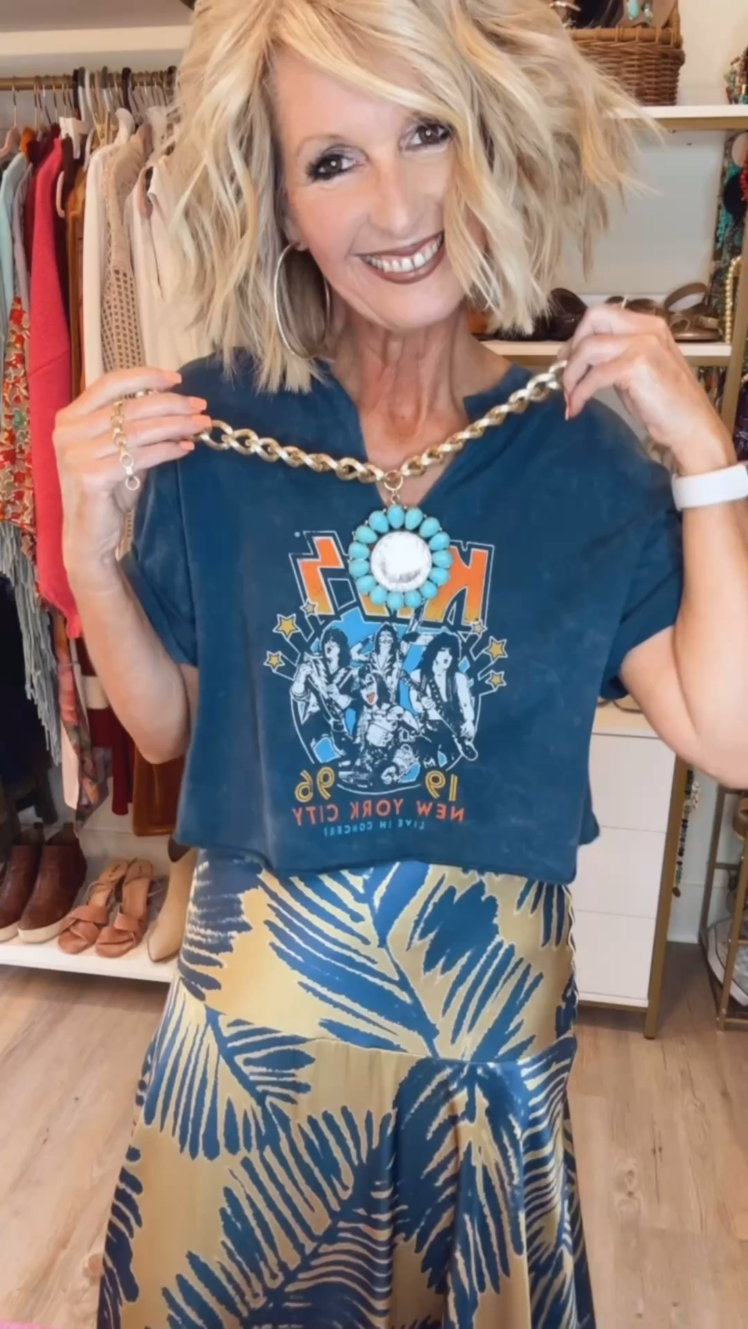 Totally digging this skirt: Melanie20

My cute boots + tee sold out but thank you to Poshmark for pre loved versions! 

Message me on Instagram for the link to my necklace! 

🩵💙🤎

#LTKgrwm #LTKdayinmylife #LTKootd