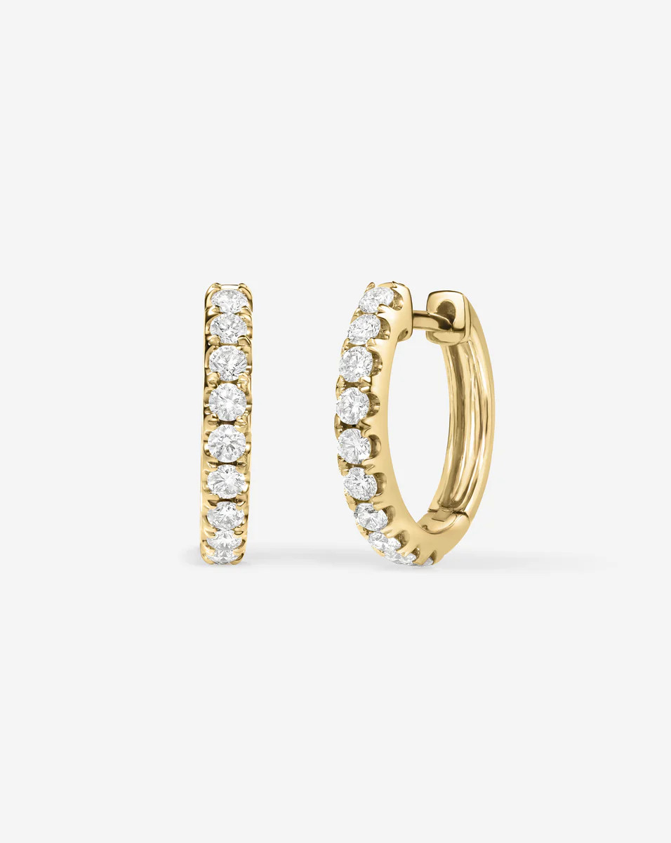 Jumbo Diamond Huggies | Ring Concierge