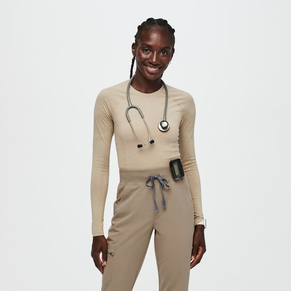 Women’s Salta Performance Underscrub  - Latte · FIGS | FIGS