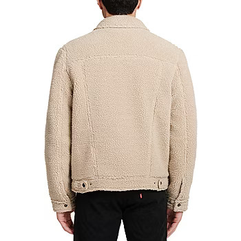 Levi's® Men's Sherpa Trucker Jacket, Color: Oatmeal - JCPenney | JCPenney