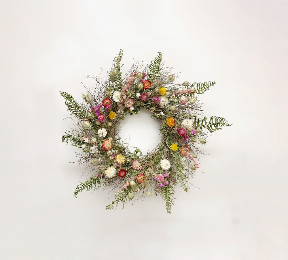 Dried Spring Sunrise Wreath, 20 | Pottery Barn (US)