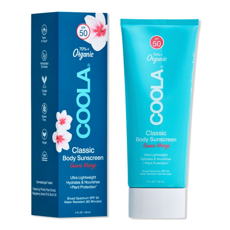 COOLA Guava Mango Classic Body Organic Sunscreen Lotion SPF 50 | Ulta Beauty | Ulta