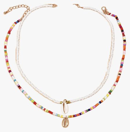 Get summer ready with beaded, beach inspired necklaces from @amazon

#beaded #shellnecklace 

#LTKfindsunder50