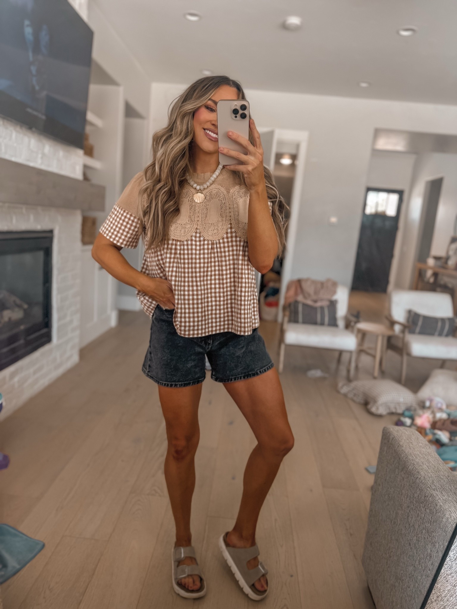Top on sale for $26 size medium
Shorts on sale for $12 size 8
Shoes on sale 
Prime day deals

#LTKOver40 #LTKSaleAlert #LTKSeasonal