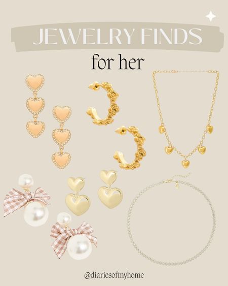 Jewelry Finds for Her

#jewelry #gold #affordablejewelry #weddingguest #vacation #summer 

#LTKSeasonal #LTKfindsunder50 #LTKstyletip