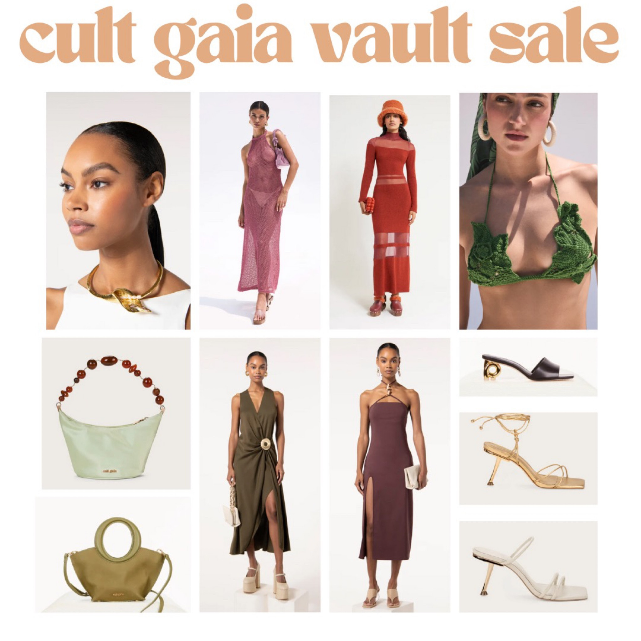 The Cult Gaia vault sale has some great classic styles for more than half off 

#LTKFind #LTKsalealert