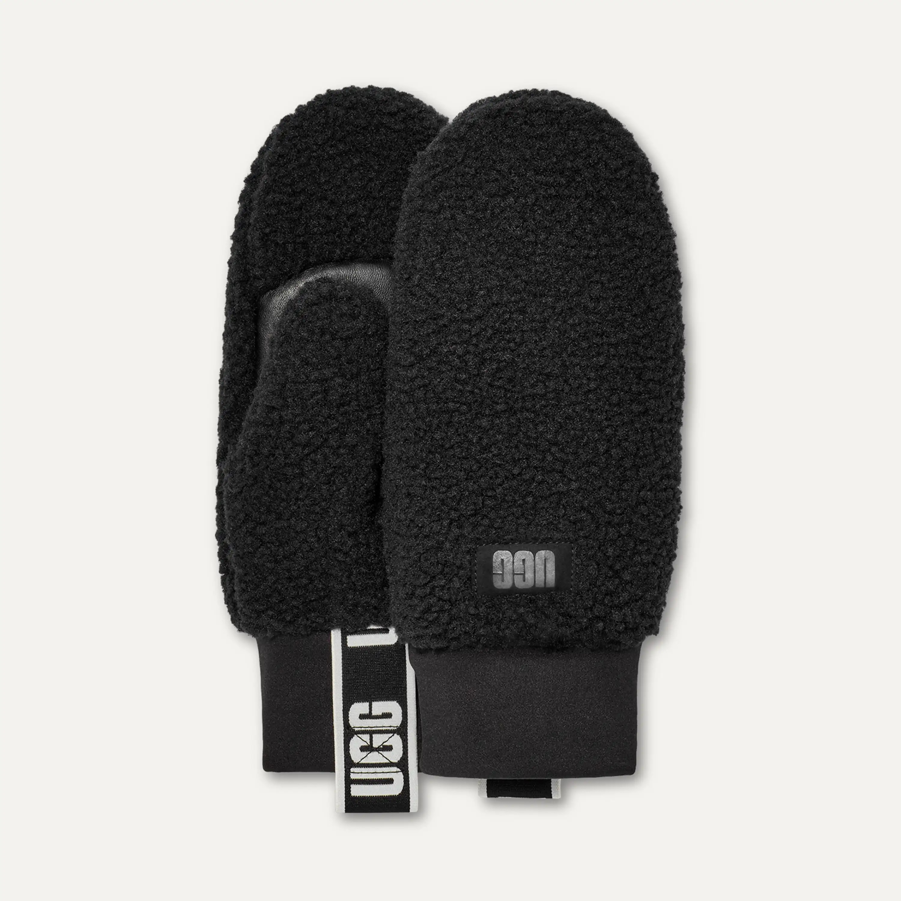 UGG® UGGfluff Mitten With Logo Tape for Women | UGG® UK | UGG (UK)
