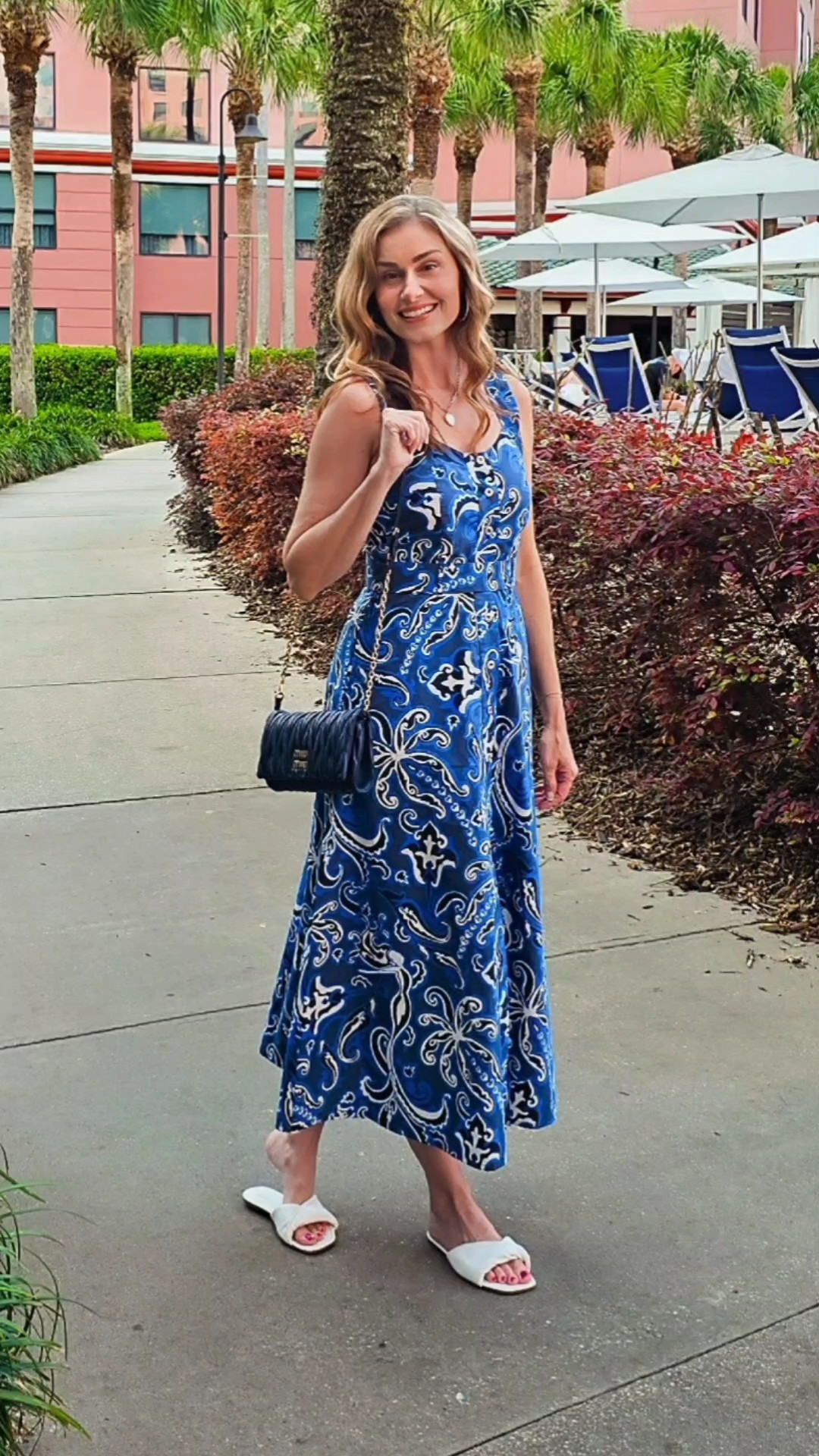 Serving retro glamour meets sunshine in this dream of a dress from @beyondbyvera ✨The new Summer 2026 Club Soleil collection is giving sun-drenched, poolside chic—think Palm Beach meets Palm Springs with a little getaway magic mixed in 🌴🍸Wore this beauty on my recent girls trip to Orlando and I’m officially in love… effortless, elevated, and made for golden hour moments 💛AND just in time for Mother’s Day — enjoy 25% off 💐#gifted #BeyondByVera #SpringReady 

#LTKMothersDay #LTKootd