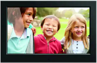 Aluratek - 10.1" LCD Digital Photo Frame - Black | Best Buy U.S.
