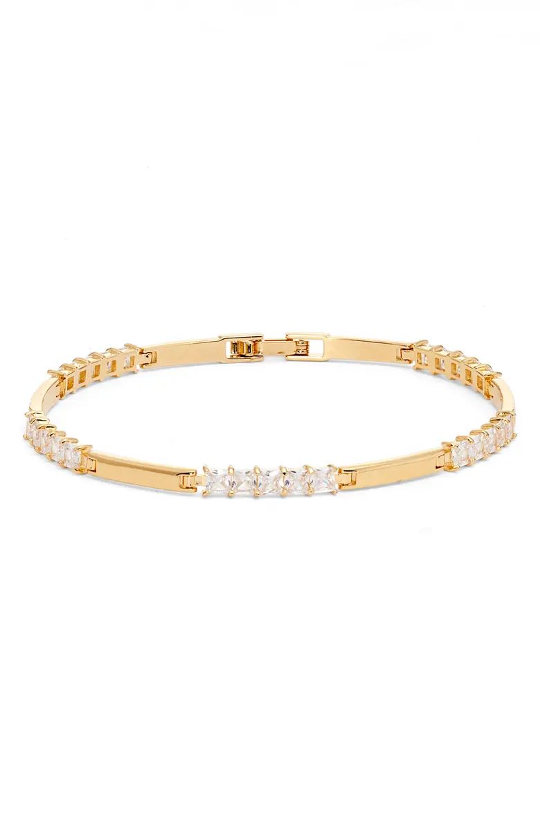 Demi Fine Cubic Zirconia Station Bracelet | Nordstrom