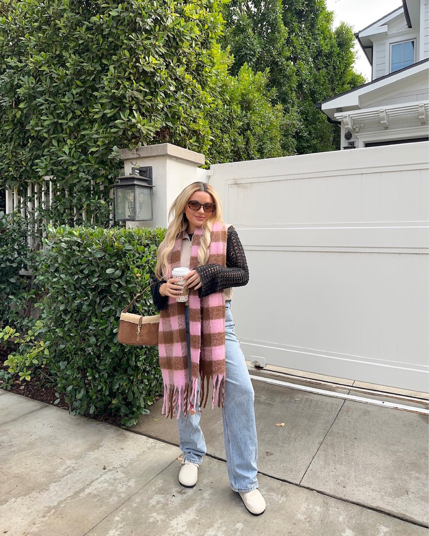 brown + pink obsession 🖤💗🎀 scarf is only $20 with code CHLOEXO

#LTKHoliday #LTKGiftGuide #LTKSeasonal