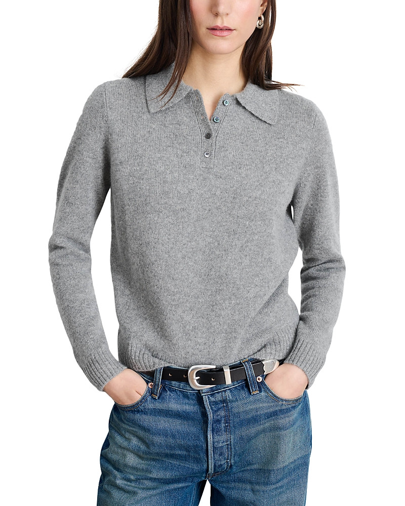 Alex Mill Alice Cashmere Polo Sweater | Bloomingdale's (US)