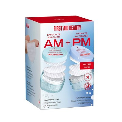 FIRST AID BEAUTY Facial Radiance Pads + Hydrating Pillow Pads - 2pk/28ct Each - Ulta Beauty | Target