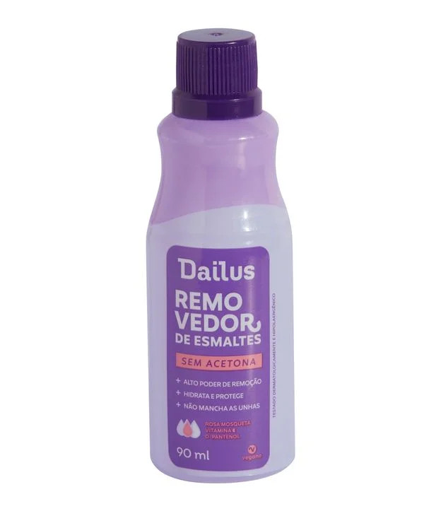 Removedor de Esmalte sem Acetona Dailus Roxo | Renner (BR)