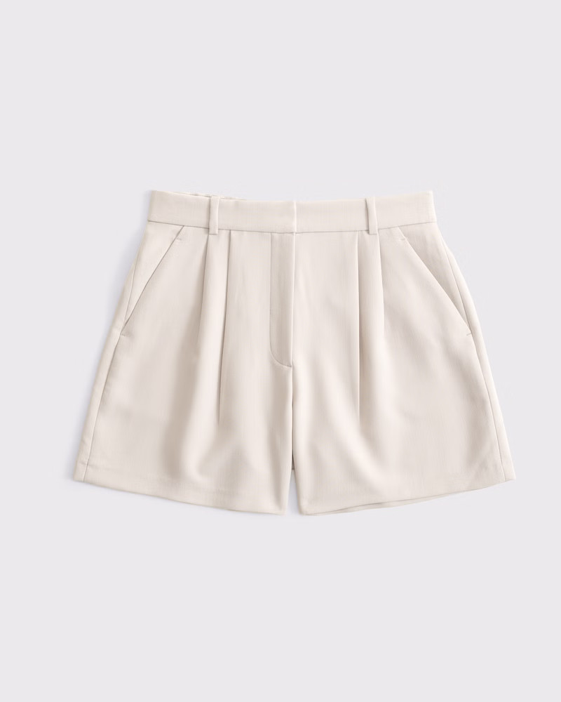 Curve Love A&F Sloane Tailored Short | Abercrombie & Fitch (US)