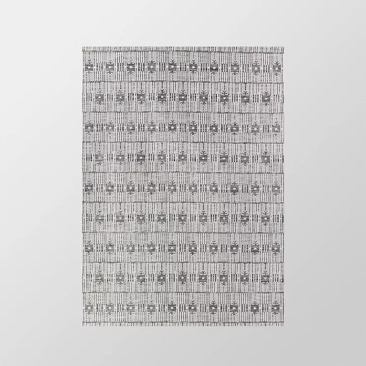 Retro Repeat Outdoor Rug Black - Project 62™ | Target
