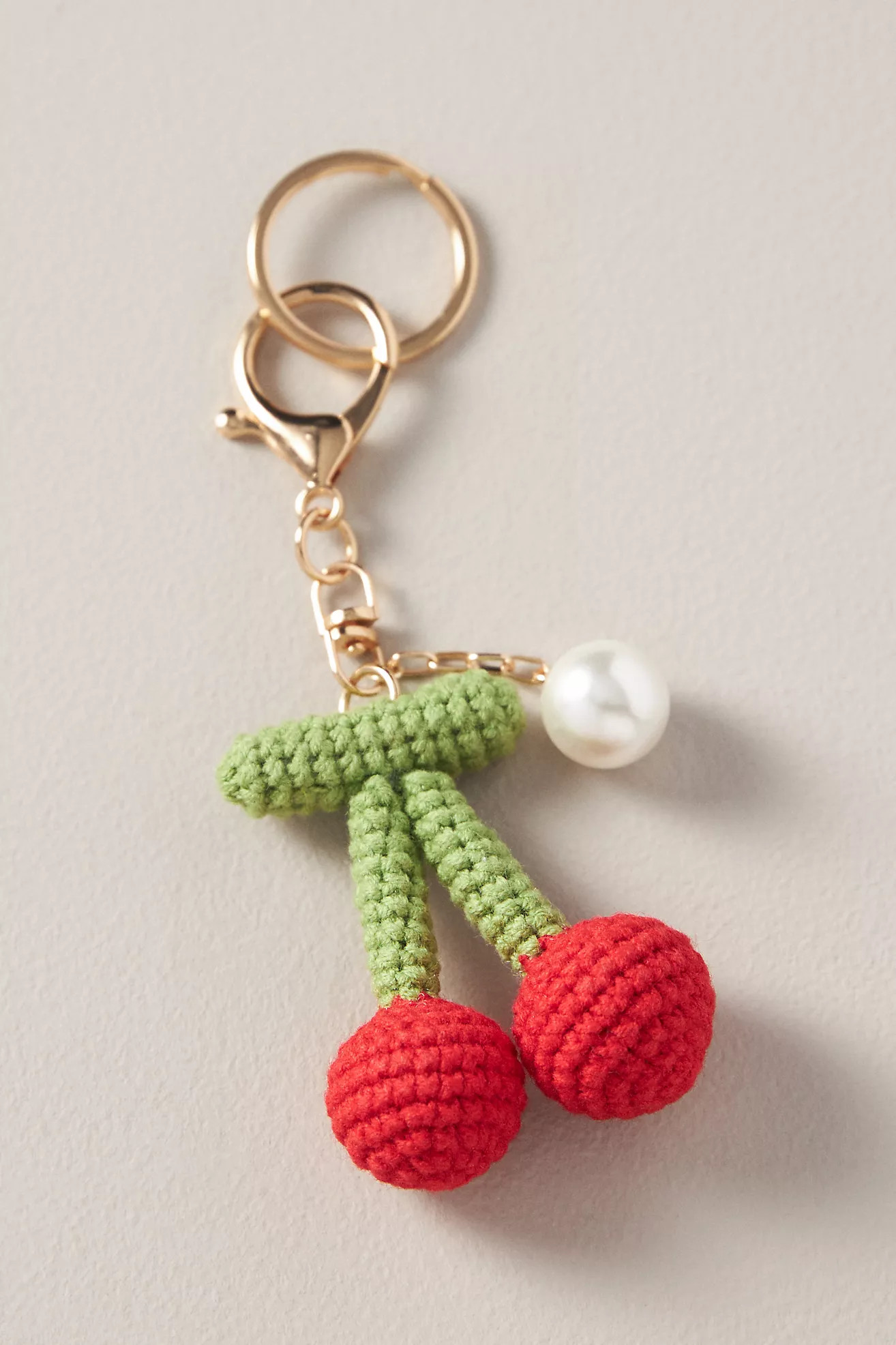 Fruit Crochet Bag Charm | Anthropologie (US)