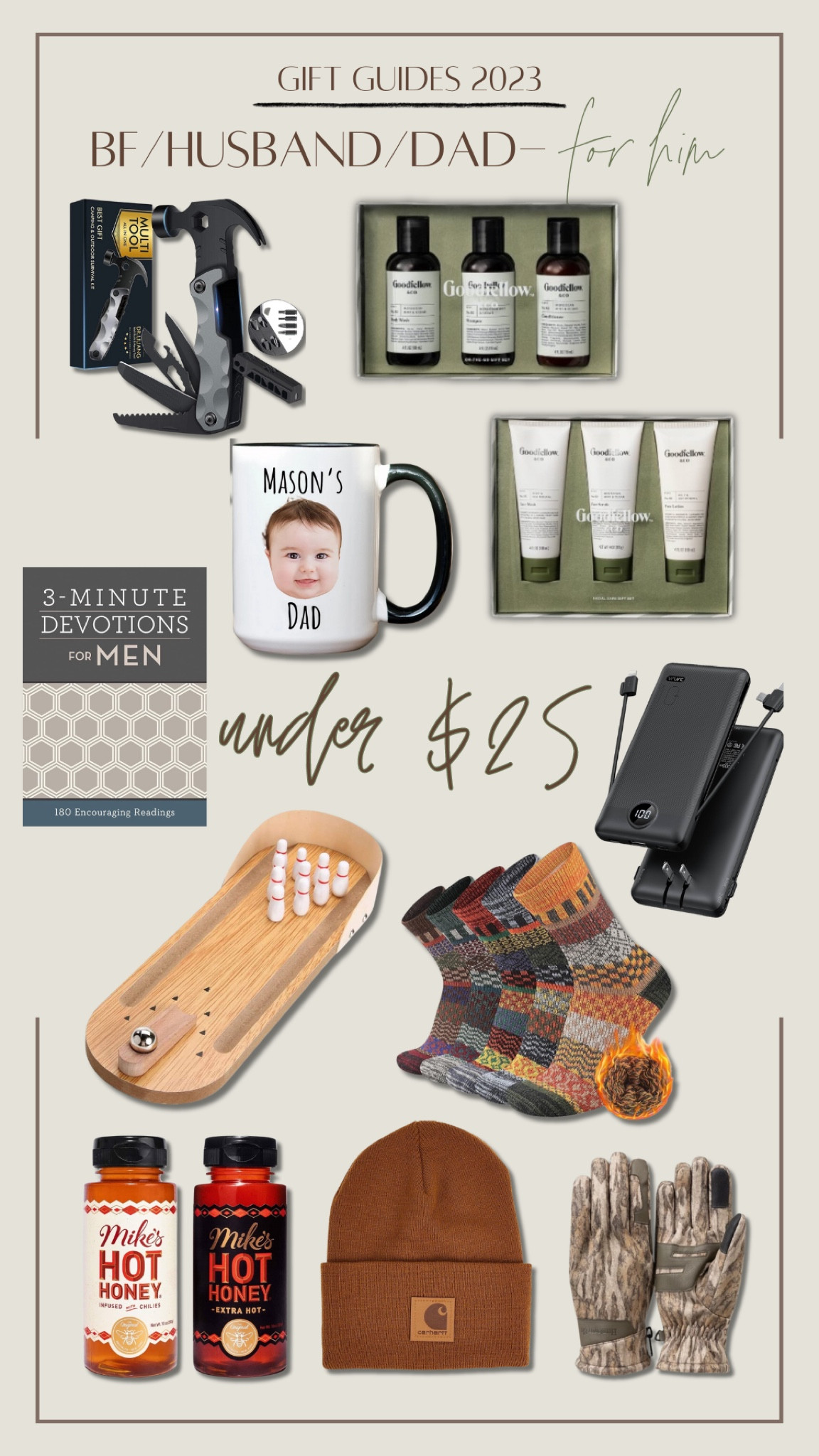 For him / dad / brother — under $25🤎✨

Amazon / gift guide / holiday / present ideas / under $30 / Holley Gabrielle 

#LTKfindsunder50 #LTKHoliday #LTKGiftGuide