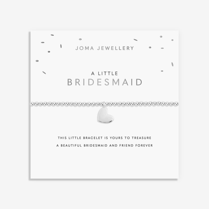 A Little 'Bridesmaid' Bracelet in Silver Plating | Joma Jewellery