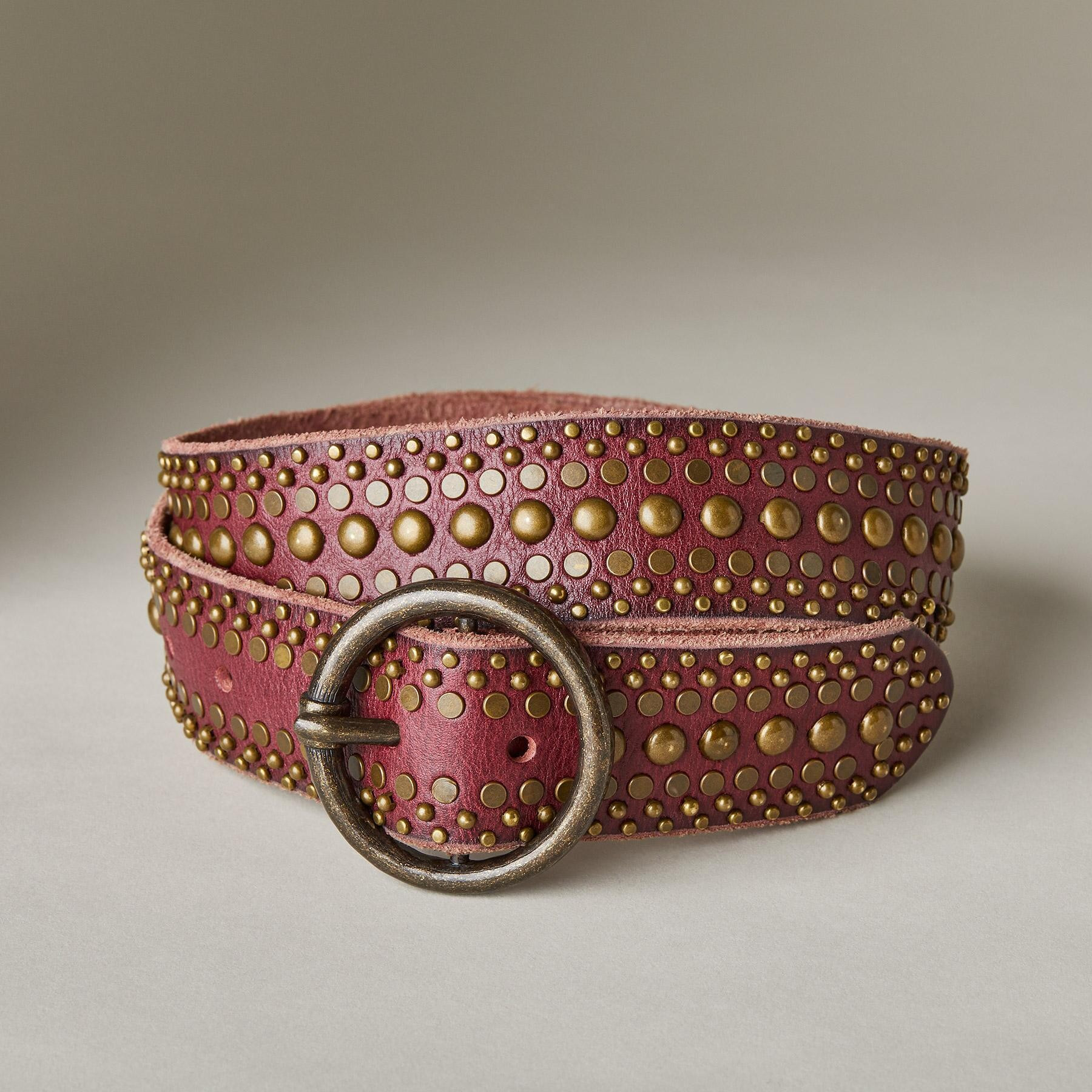 studded circle belt | Sundance Catalog