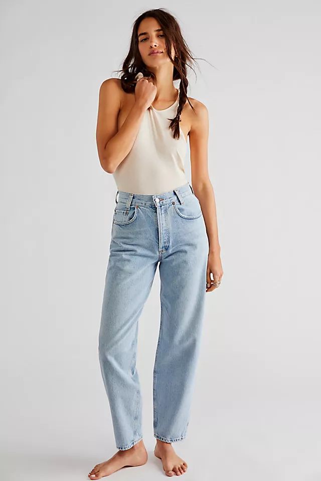 AGOLDE Tapered Baggy Jeans | Free People (Global - UK&FR Excluded)