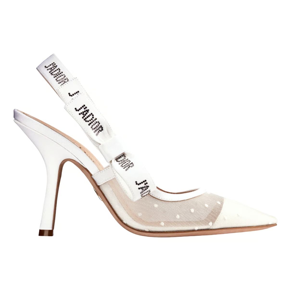 Leather heels Dior White size 42 EU in Leather - 25271975 | Vestiaire Collective (Global)