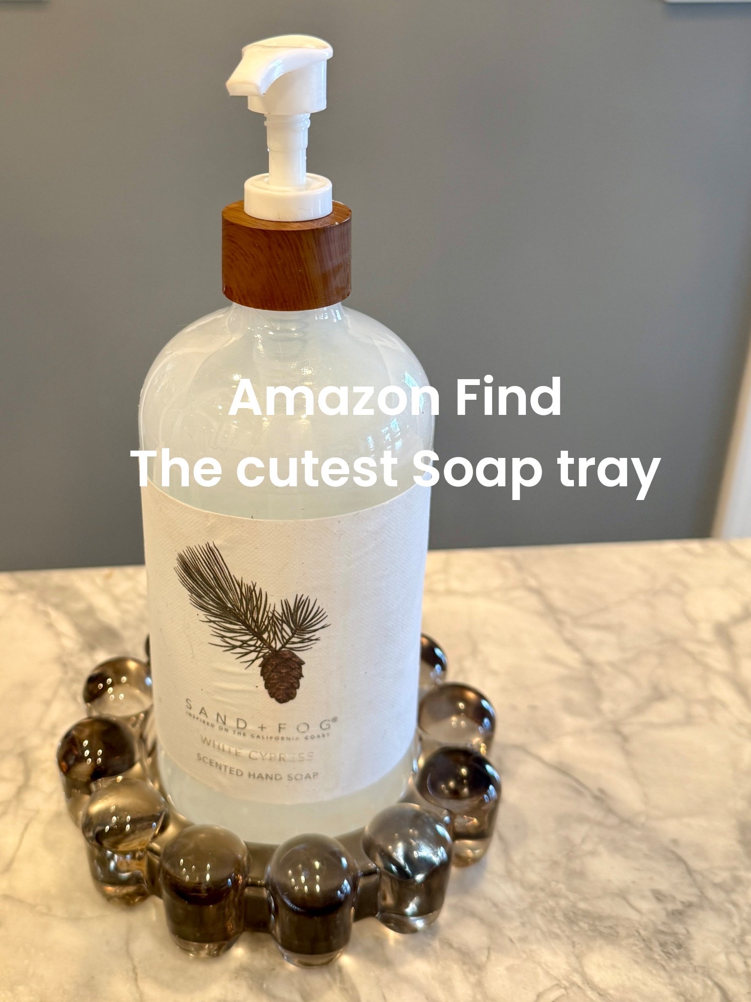 Amazon find 
To spruce up your kitchen sink

This smoked glass lotion, candle or soap holder.

Makes a great gift too.



#LTKHome #LTKValentine