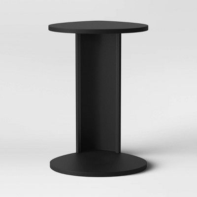 Edvin Round Metal C Table Black - Project 62™ | Target