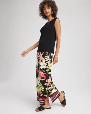 Travelers™ Tropical-Lily Midi Skirt | Chico's