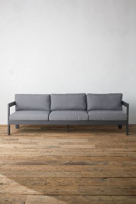 Highline Aluminum 3 Seat Sofa | Anthropologie (US)