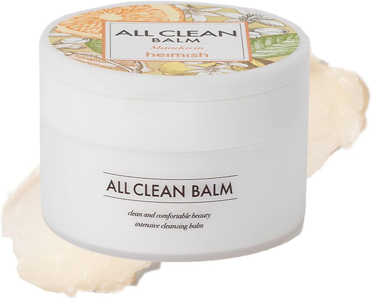 [heimish] All Clean Balm Mandarin 4.0fl.oz/120ml |Balm-Oil-Milk Transforming Cleansing Balm | Cle... | Amazon (US)