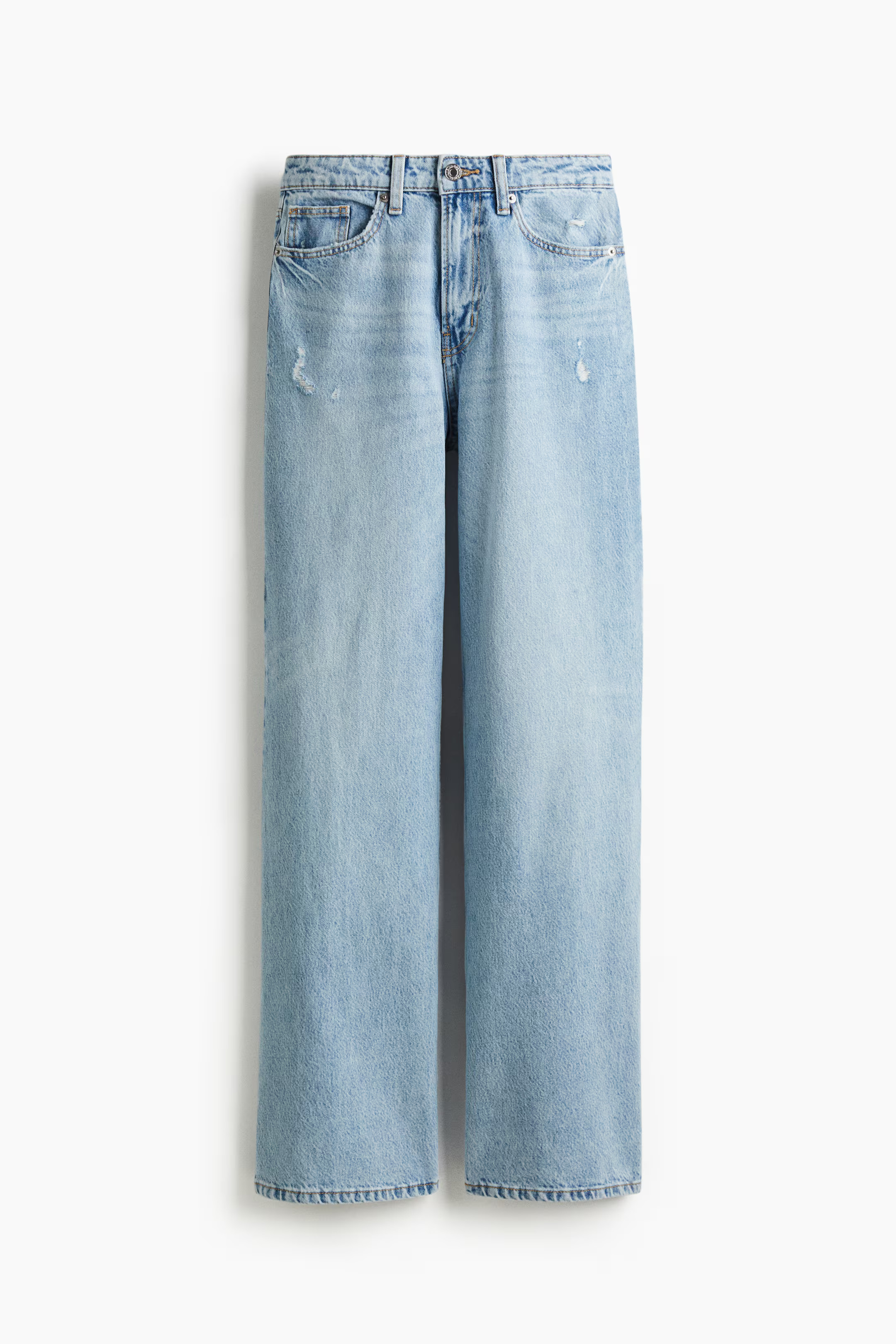 Wide Ultra High Jeans - Azul denim claro - MUJER | H&M ES | H&M (FR, IT, ES, PT, BE)