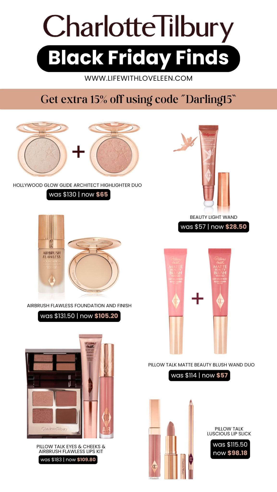 Charlotte Tilbury Black Friday Finds | Uptown 40% off on makeup and beauty kits ✨



#makeup #blackfriday #makeupmusthaves #blackfridaydeals #blackfridaymakeup #charlottetilbury 

#LTKbeauty #LTKsale #LTKcanada