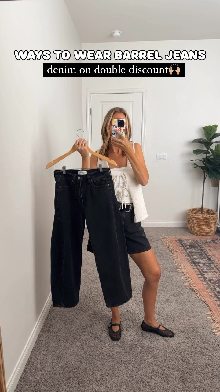 25% off barrel jeans + 15% off everything else with extra 15% off code DENIMAF
wearing size 24 short -fits tts👍🏼
Wearing size xs in everything else


#LTKFindsUnder100 #LTKxAF #LTKSaleAlert