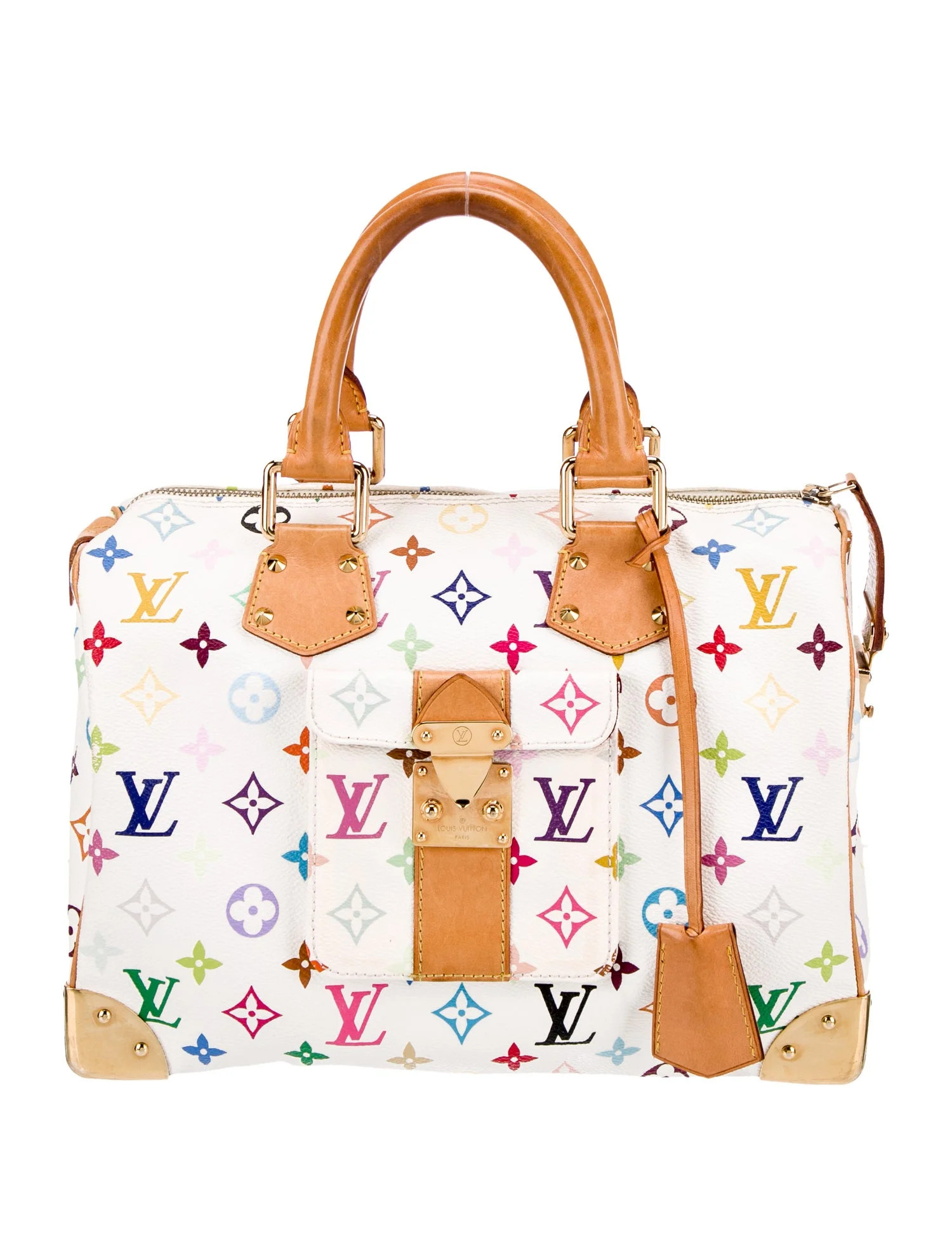 Multicolore Monogram Speedy 30 | The RealReal