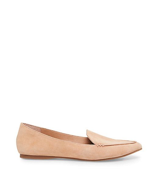 Women's Leather Loafers with Pointed Toe | Steve Madden FEATHER | Steve Madden (US)