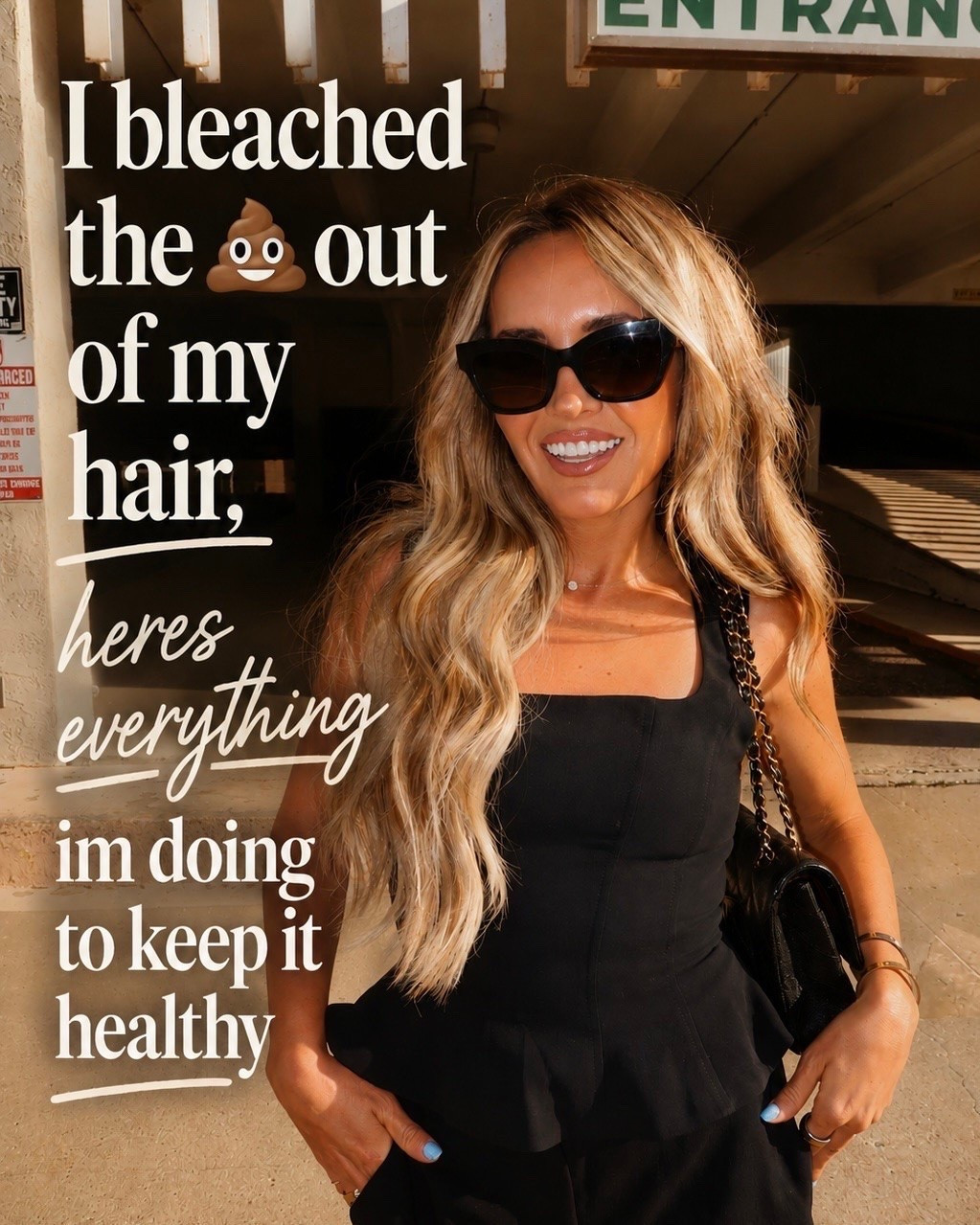 🔎 bleached hair, blonde hair, hair care routine, hair health, damaged hair repair, hair care over 40, blonde hair care, extensions, thick hair, curly hair, hair must haves, hair products, healthy hair, hair repair, moms over 40, 40 year old mom, hair favorites

#LTKBeauty #LTKselfcare #LTKmomlife