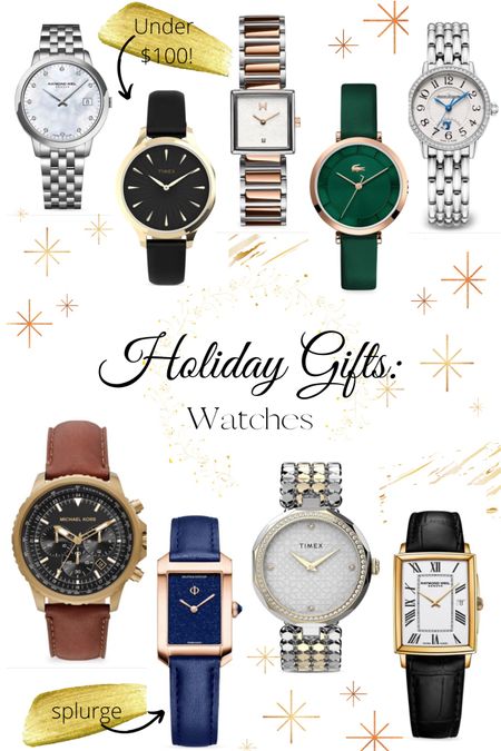 The perfect gift for her! 
#giftideas 
#giftsforher #giftguide #saks #michaelkors #timex

#LTKunder100 #LTKGiftGuide