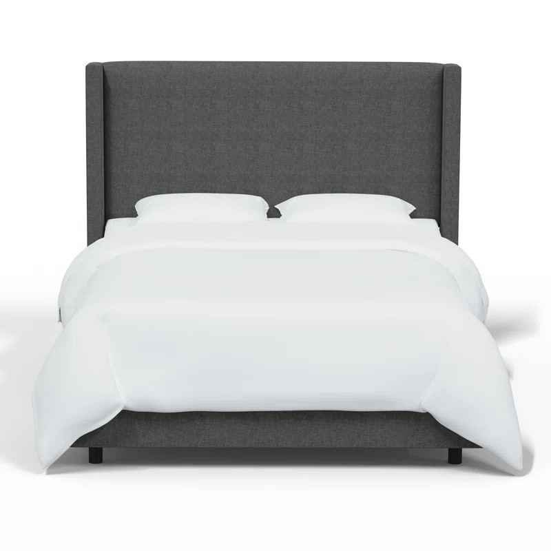 Hanson Upholstered Wingback Bed | Wayfair North America
