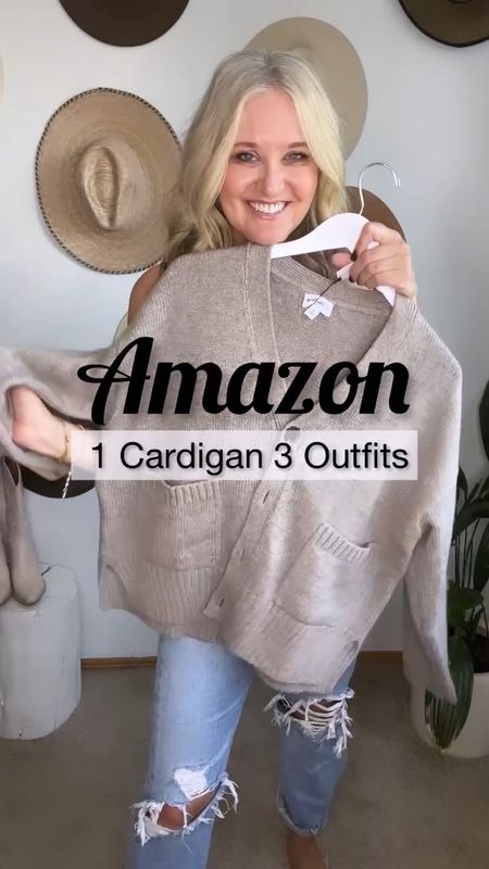 I cardigan 3 Ways
Wearing a Medium in sweater!
Amazon
Lululemon 

#LTKstyletip #LTKunder100 #LTKSeasonal